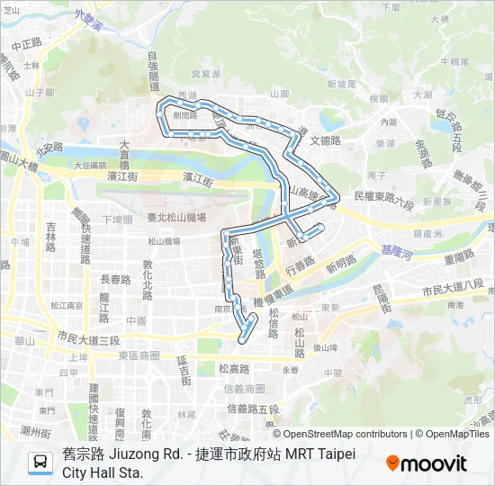 藍26  Line Map