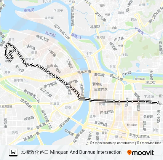 225區 Bus Line Map
