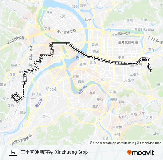 299(三重) Bus Line Map