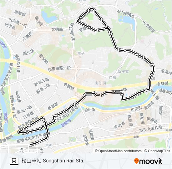 531 Bus Line Map
