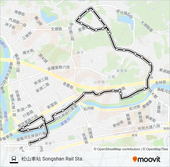 531 Bus Line Map