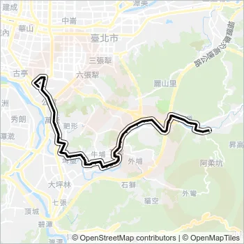 251區 Bus Line Map