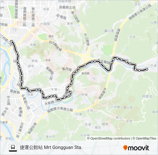 251區 Bus Line Map