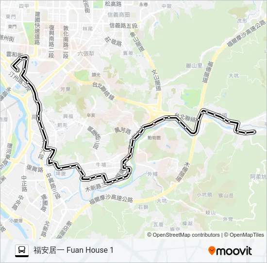 251區 Bus Line Map