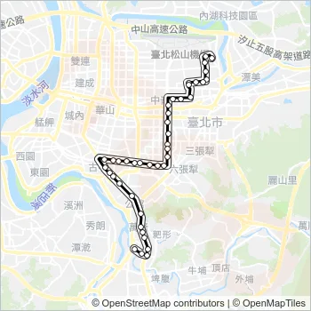 278區 Bus Line Map