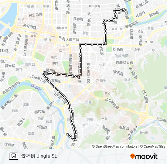 278區 Bus Line Map