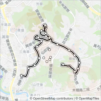 市民小巴5 Bus Line Map