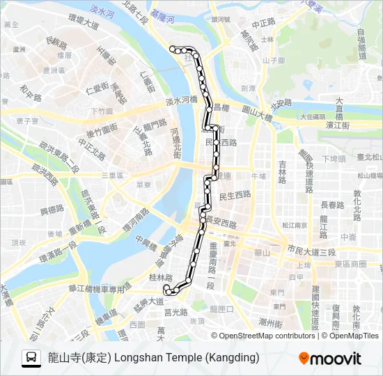 9 Bus Line Map