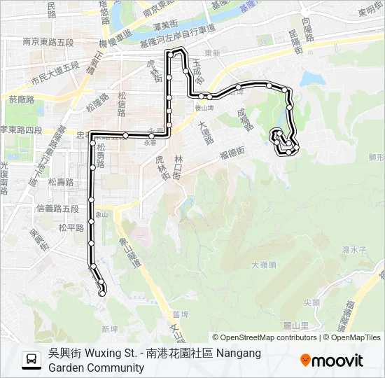 32 Bus Line Map