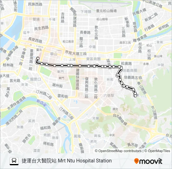 37 Bus Line Map