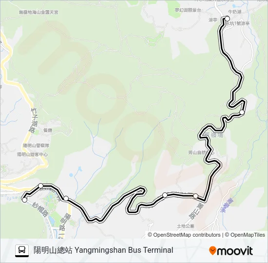 108 Bus Line Map