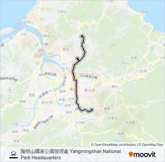 109 Bus Line Map