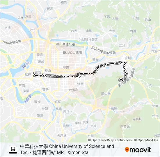 270 Bus Line Map