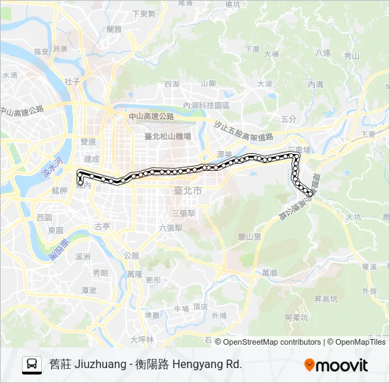 276 Bus Line Map