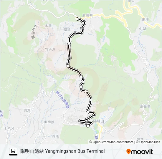 108區 Bus Line Map