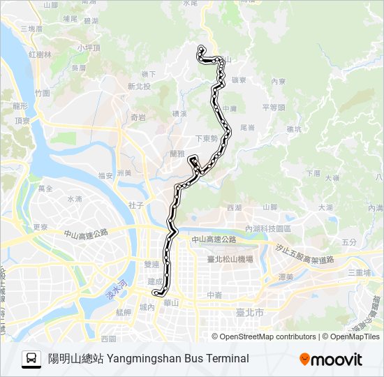260區 bus Line Map