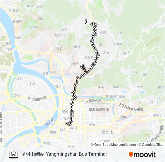 260區 Bus Line Map