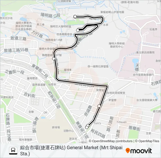 559路 Bus Line Map