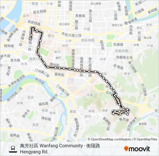 和平幹線 Bus Line Map