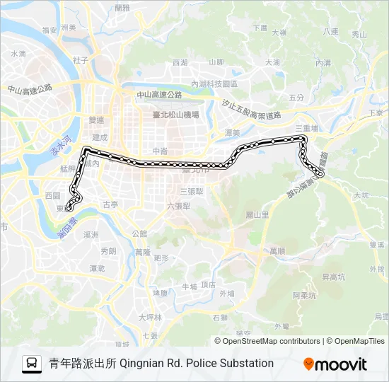 212直 Bus Line Map