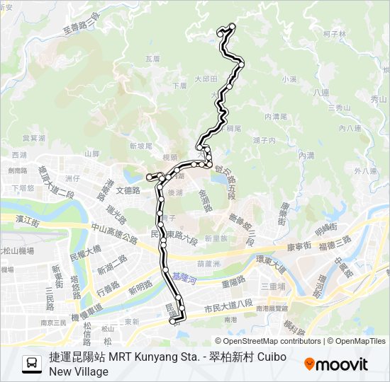小3 Bus Line Map