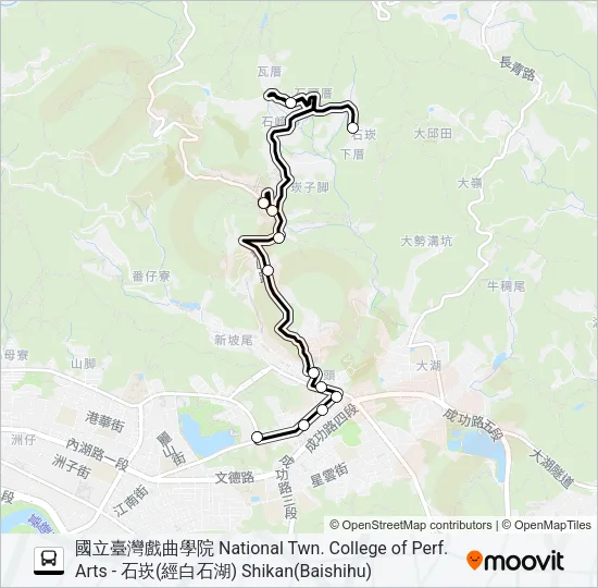 小2區 Bus Line Map