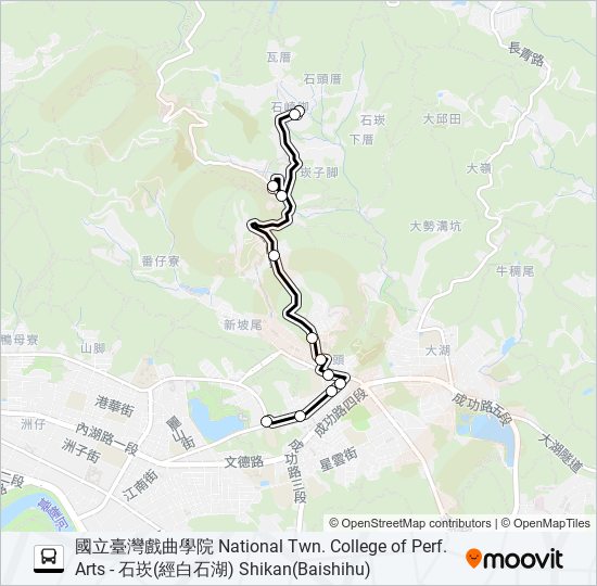 小2區 bus Line Map