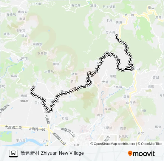 小9 Bus Line Map