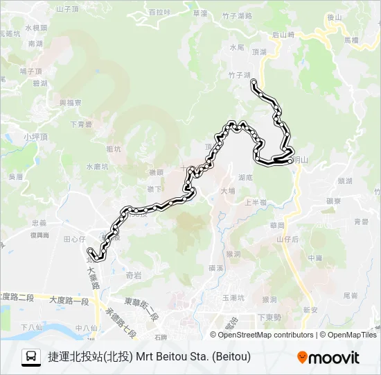 129 Bus Line Map