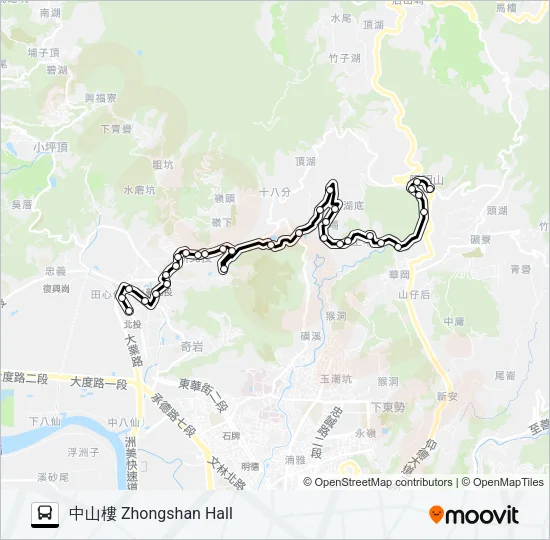 230 Bus Line Map