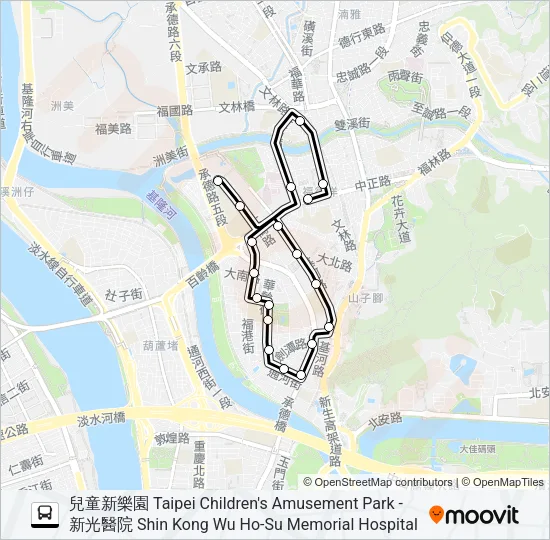 529 Bus Line Map