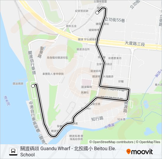 小23 Bus Line Map