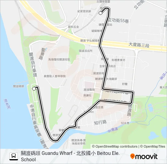巴士小23的線路圖