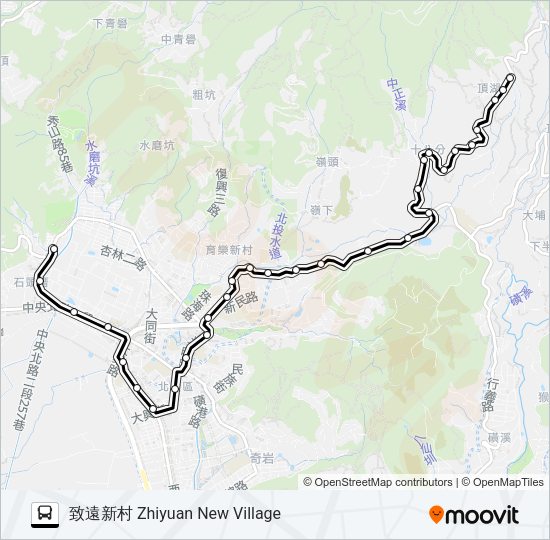小26 Bus Line Map
