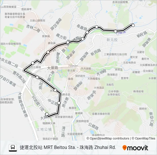 小28 Bus Line Map
