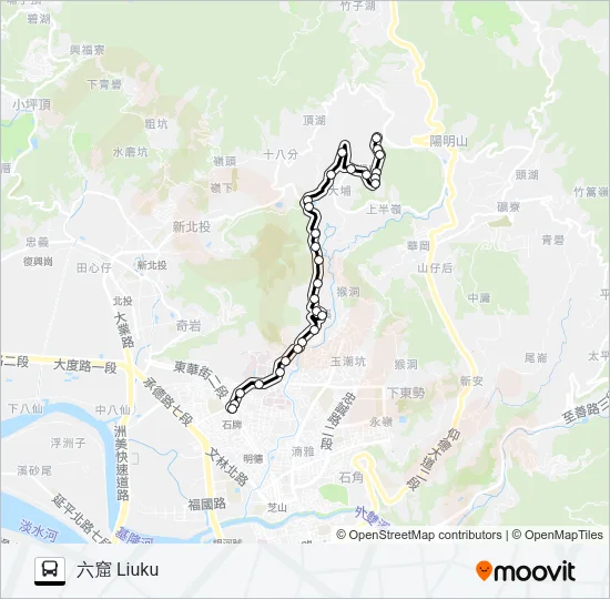 小36 Bus Line Map
