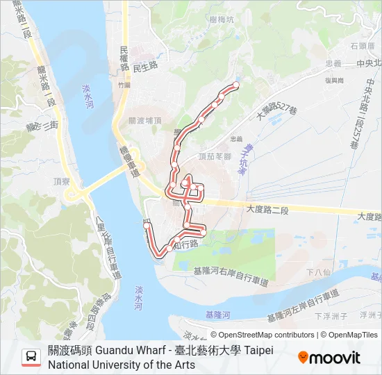 紅35 Bus Line Map