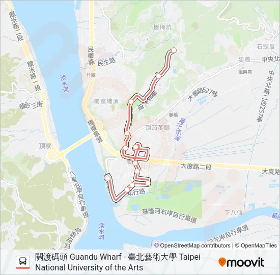 紅35 Bus Line Map