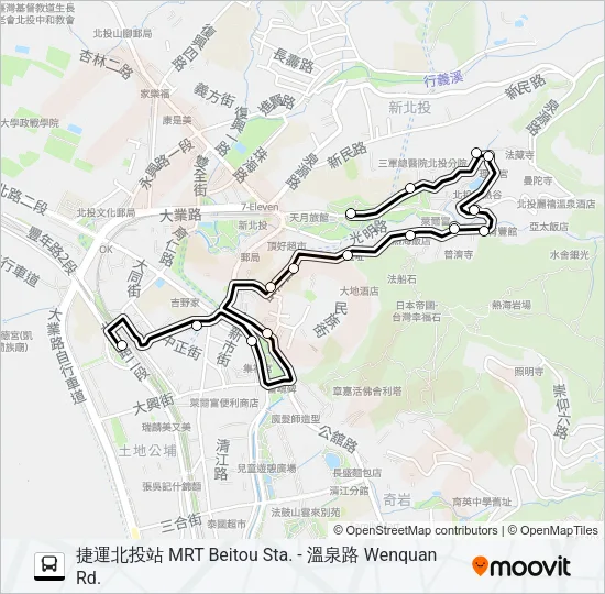 市民小巴2 Bus Line Map