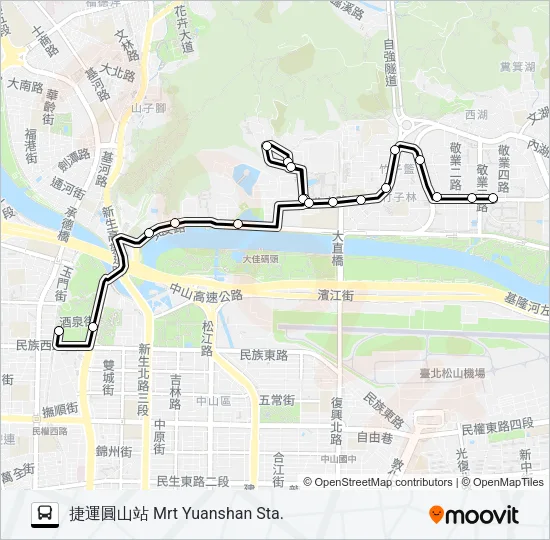 42區 Bus Line Map