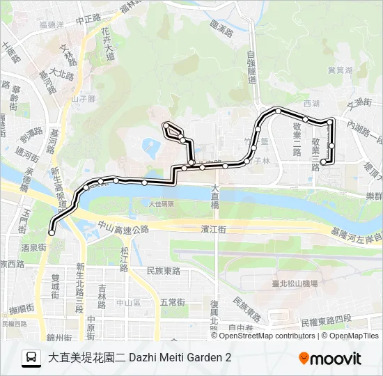 42區 Bus Line Map