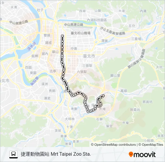 巴士676的線路圖
