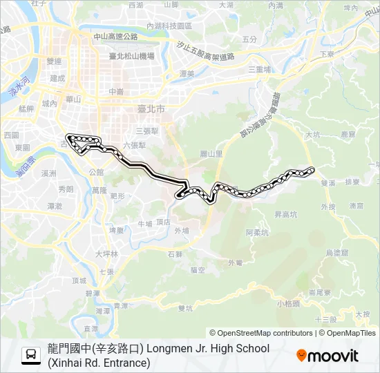 949 Bus Line Map