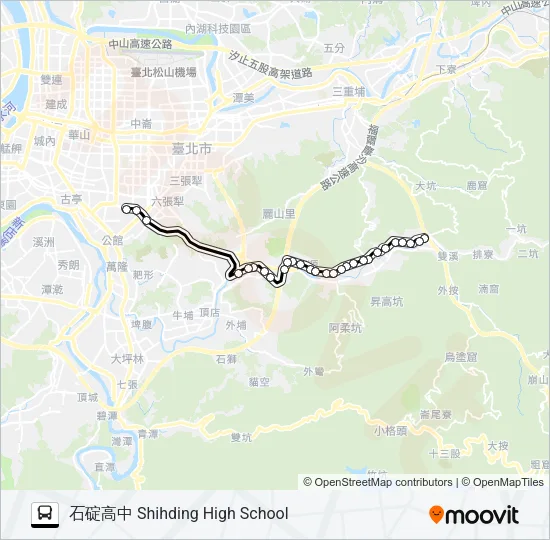 949 Bus Line Map