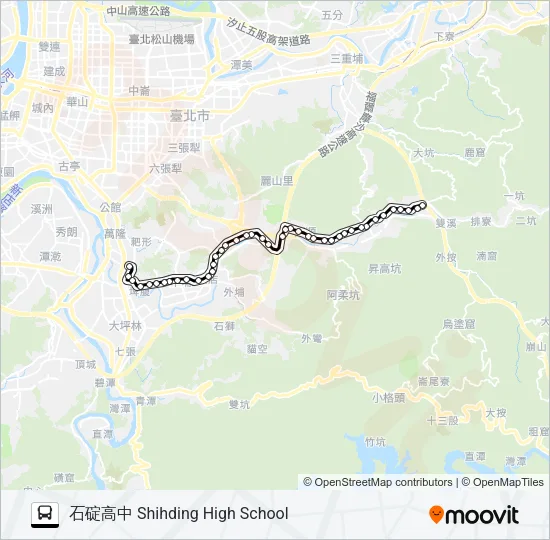 660區 Bus Line Map