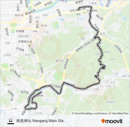679路 Bus Line Map