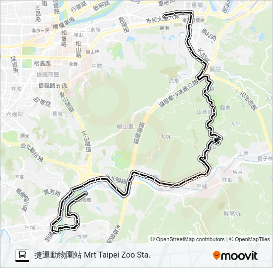 679路 Bus Line Map