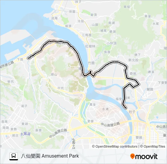 682 Bus Line Map
