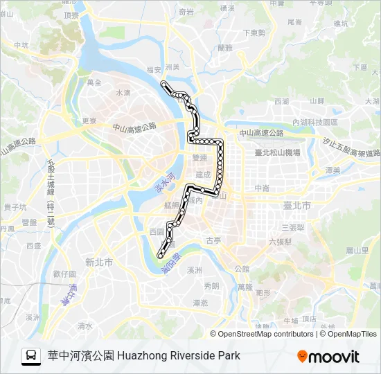246 Bus Line Map
