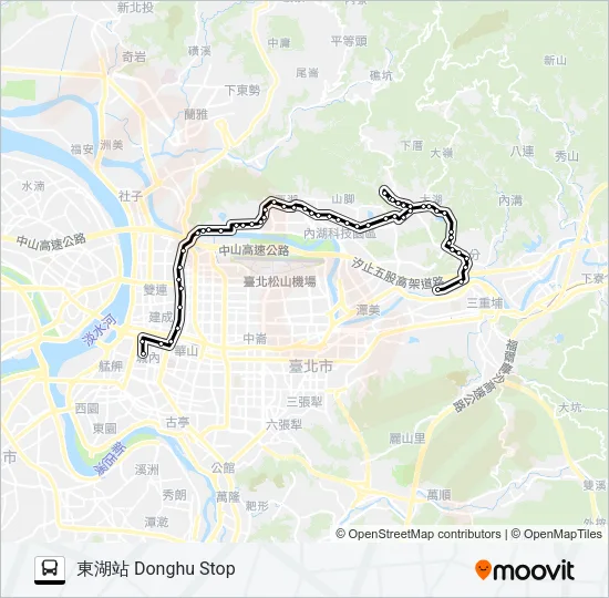巴士247的線路圖